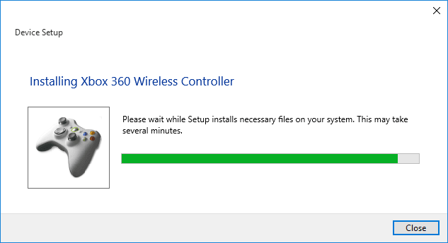 windows 10 wireless controller driver error ps4